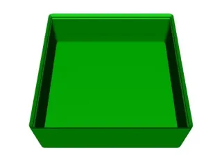 3v3 box for gridfinity magnet holes on the corners