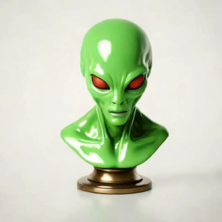 3D Printer Files | 3MF File | Alien Statue | Creality Cloud
