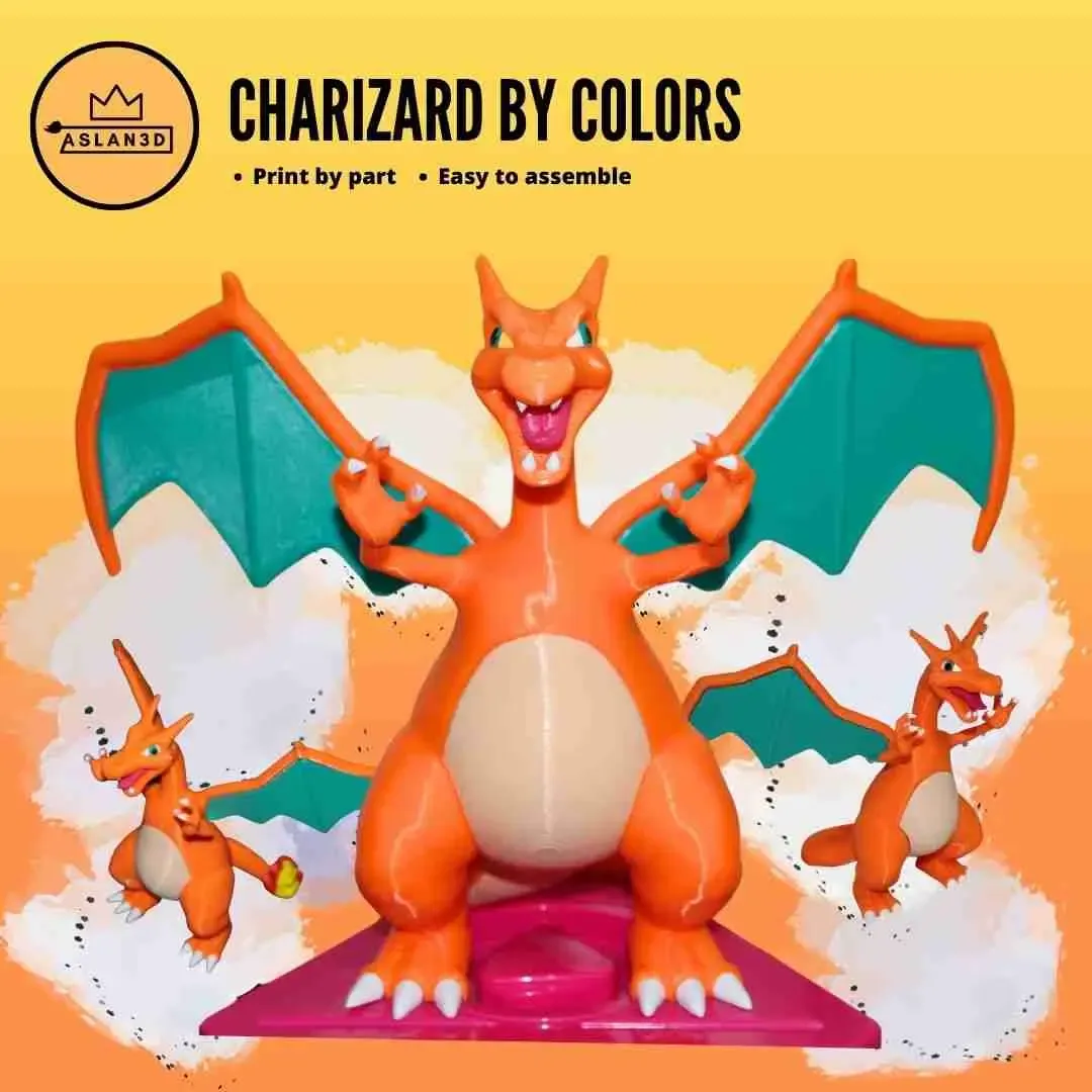 CHARIZARD BY COLORS