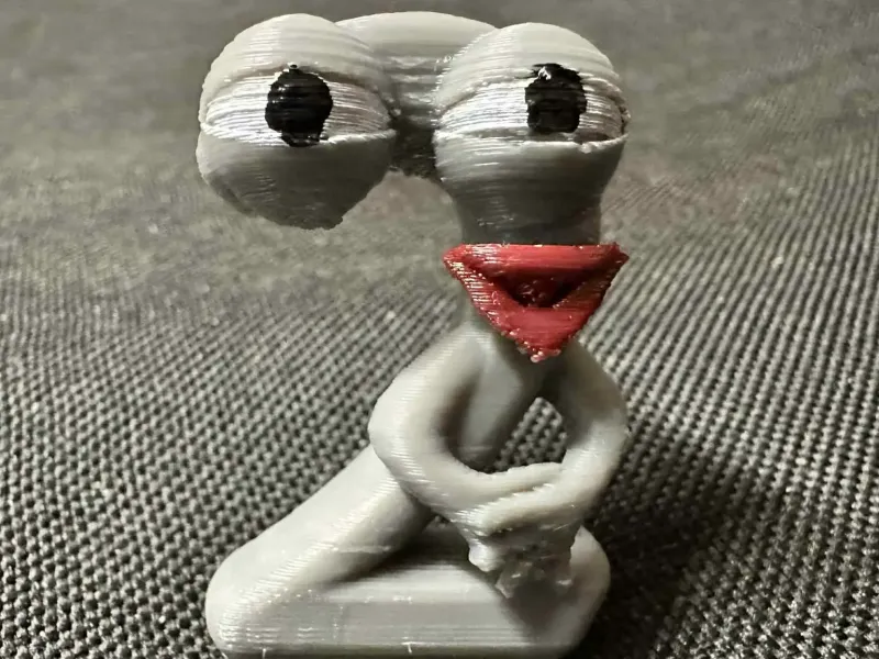 2 – Cheeky Number Two Standing Figurine