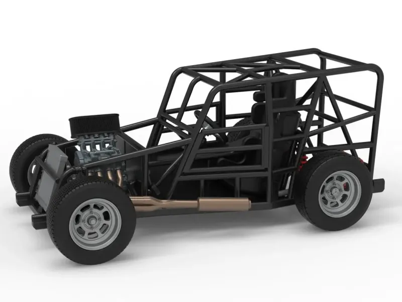 Dwarf car Base Scale 1:25