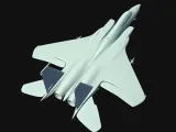 Eagle Strike Fighter Jet 3D Printable Model-5