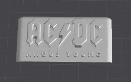 AC DC rock band Logo