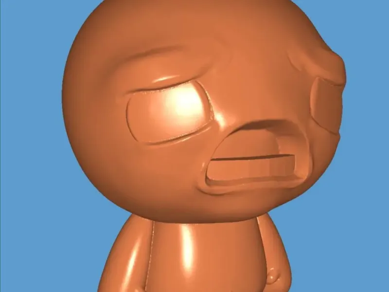 The Binding of Isaac keychain