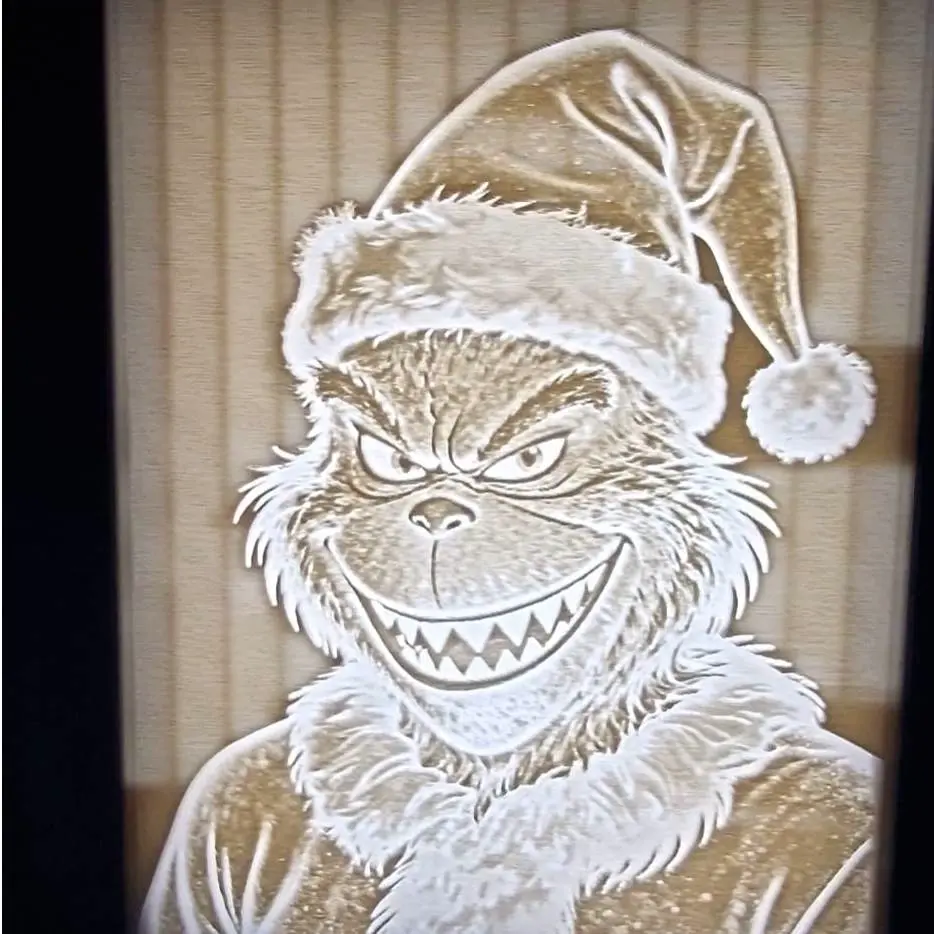 smiling grinch