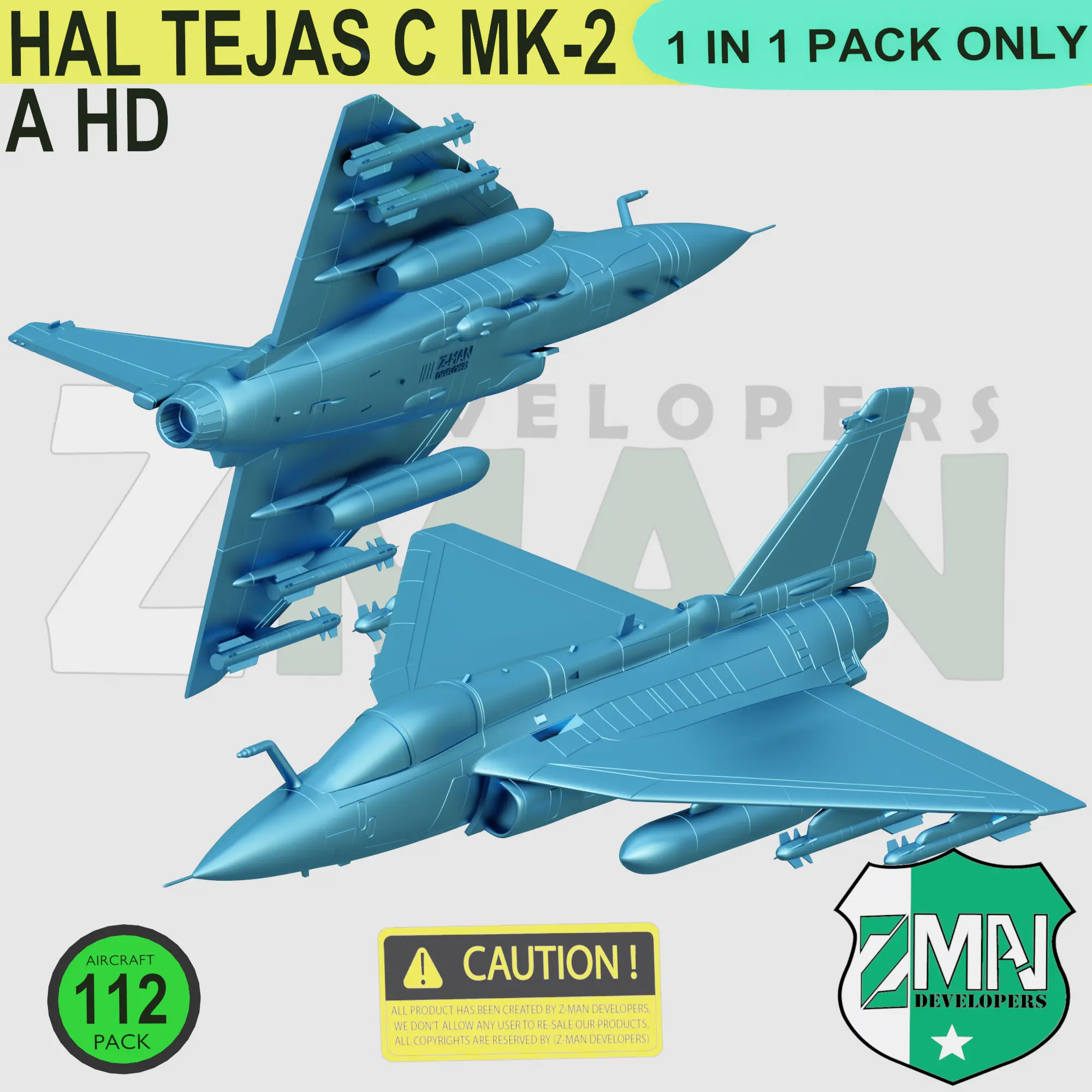 HAL TEJAS MK-2 (ASP) STYLE-A