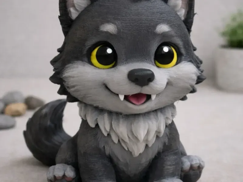 Cute Baby Werewolf Chibi