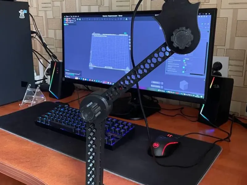 Soporte para micrófono\Soporte ajustable StreamFlex