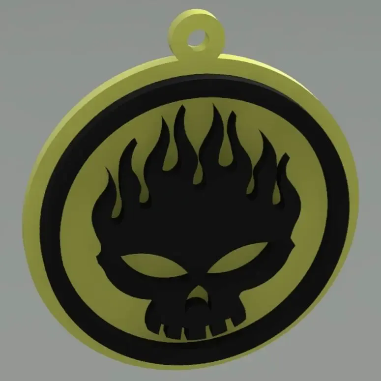 THE OFFSPRING KEYCHAIN