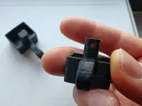 Curtain rail plug-2
