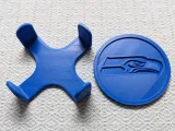 Seattle Seahawks Coaster w/holder (holds 6)-1