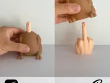 MR NICE TURKEY HIDDEN MIDDLE FINGER - NO SUPPORTS-2
