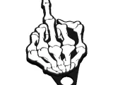 Llavero de Mano de Esqueleto-0