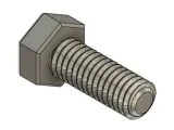 M6 bolt with a 1mm-0
