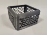 Rounded Hex Storage Bowl | Incurved Rim-2