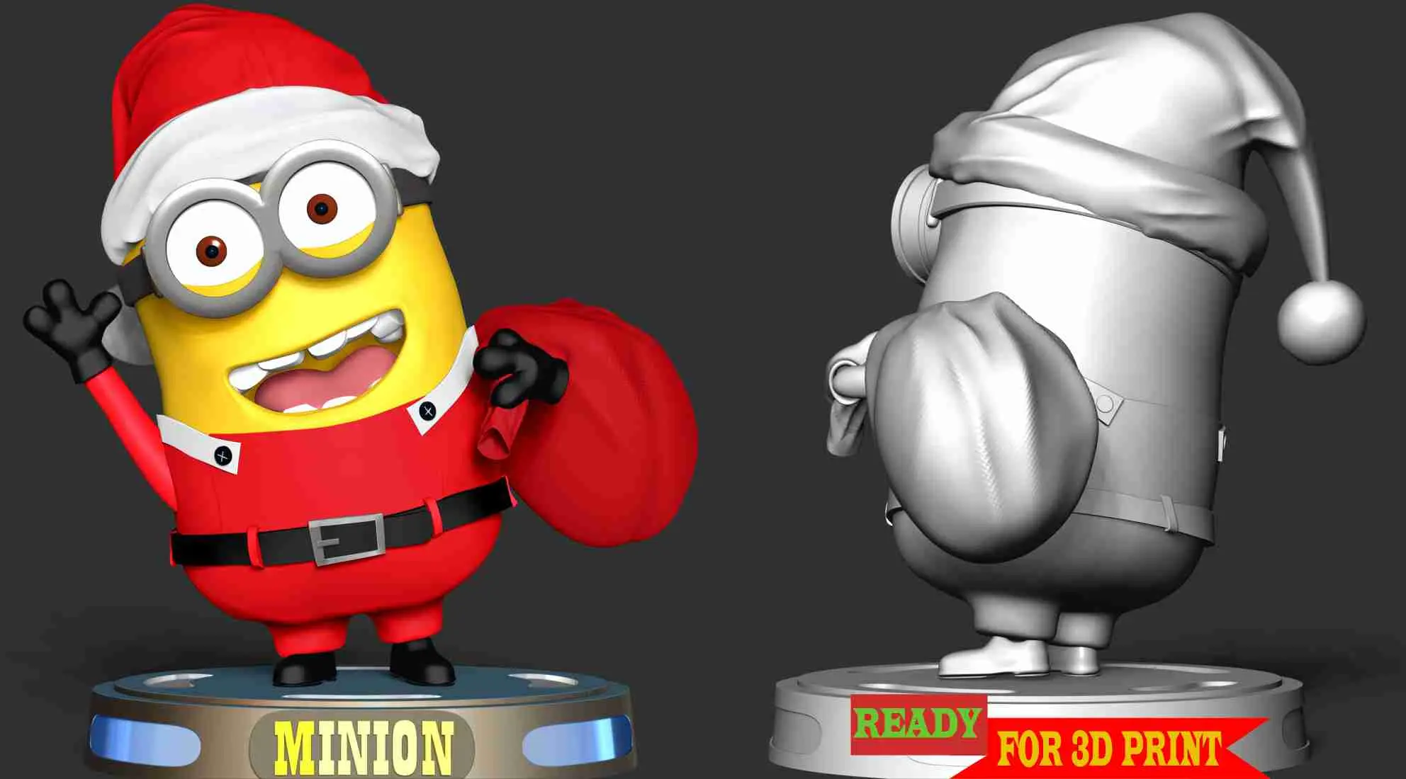 Santa Dave Minion