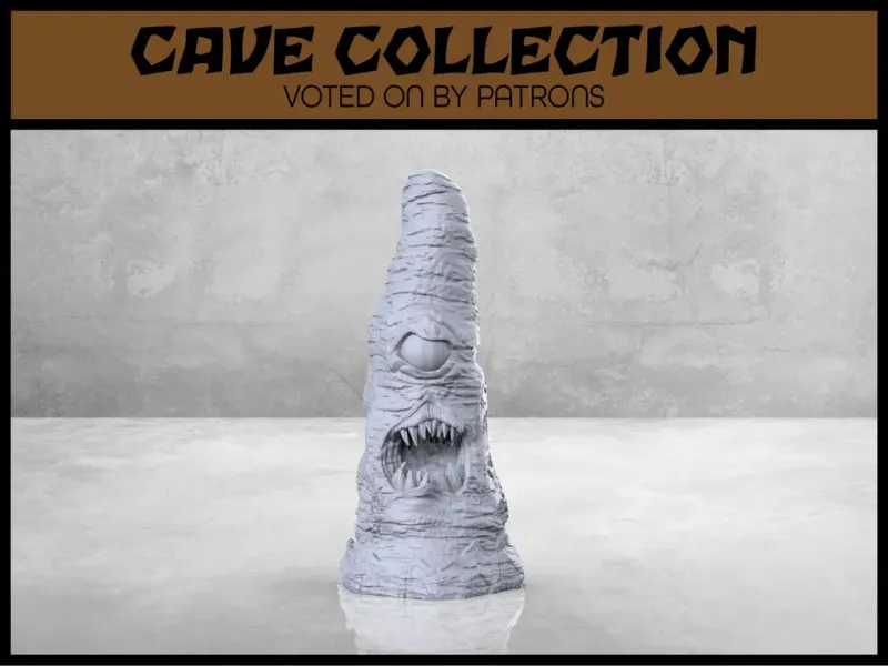 Stalagmiet Mimic - Tafelblad Strooiterrein
