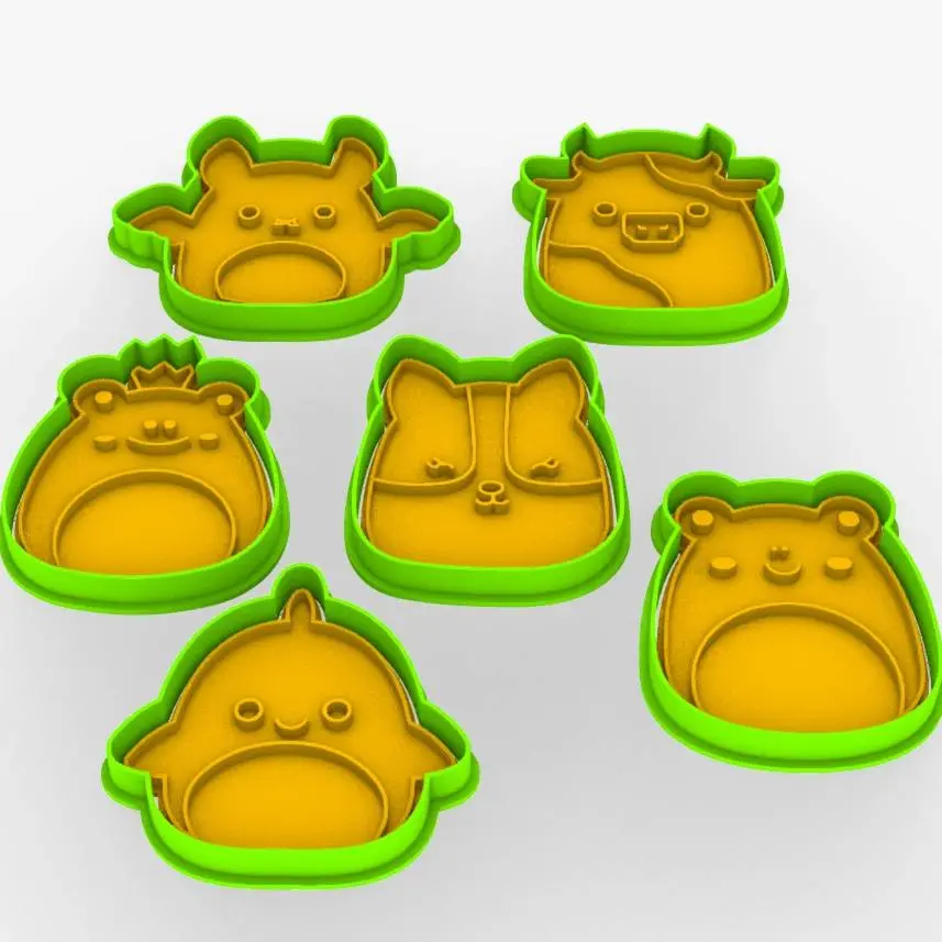 Cookie Cutter, squishmallow ,Polymer Clay Cutters