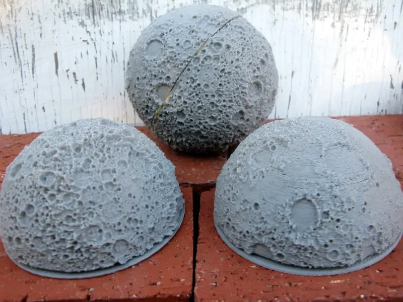 Moon Paperweights 