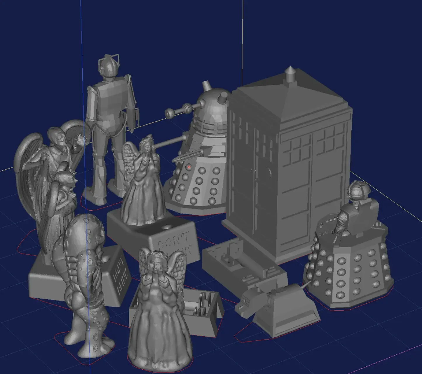 Dr who figures
