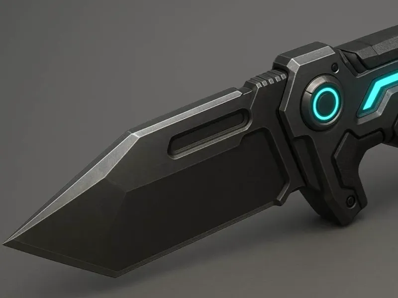 futuristic knife