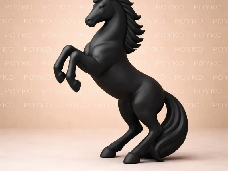 Mustang Horse Sculpture - Minimalist Home Decor