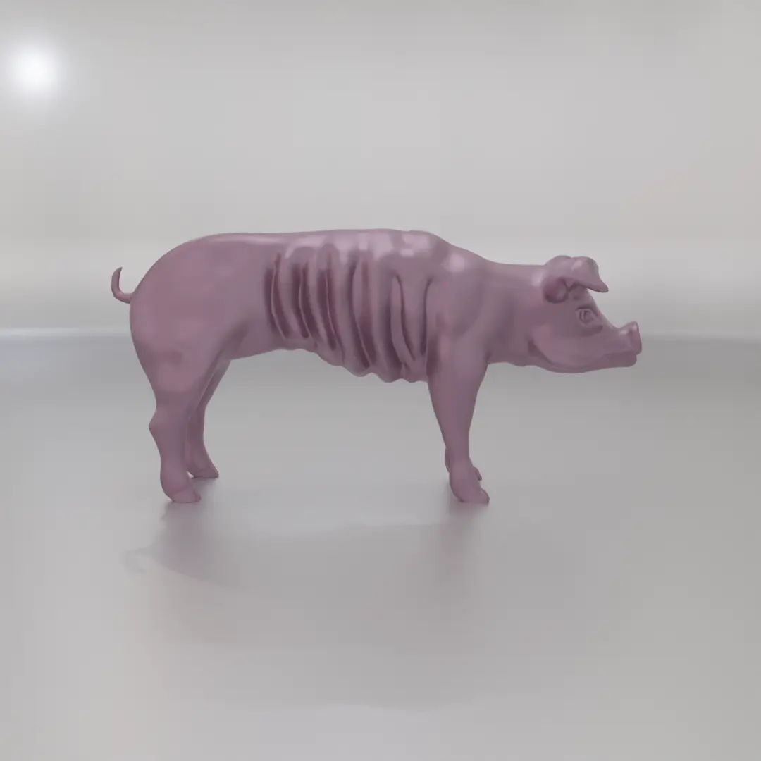 Poor Skinny Thin Piggy Bank