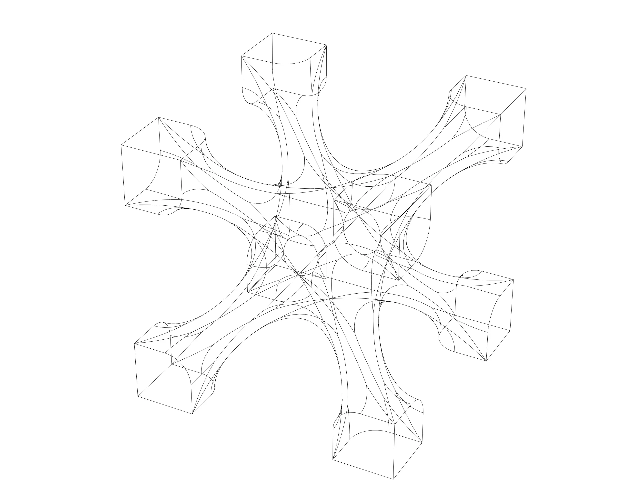 Lattice Structures of Skeletal I-WP