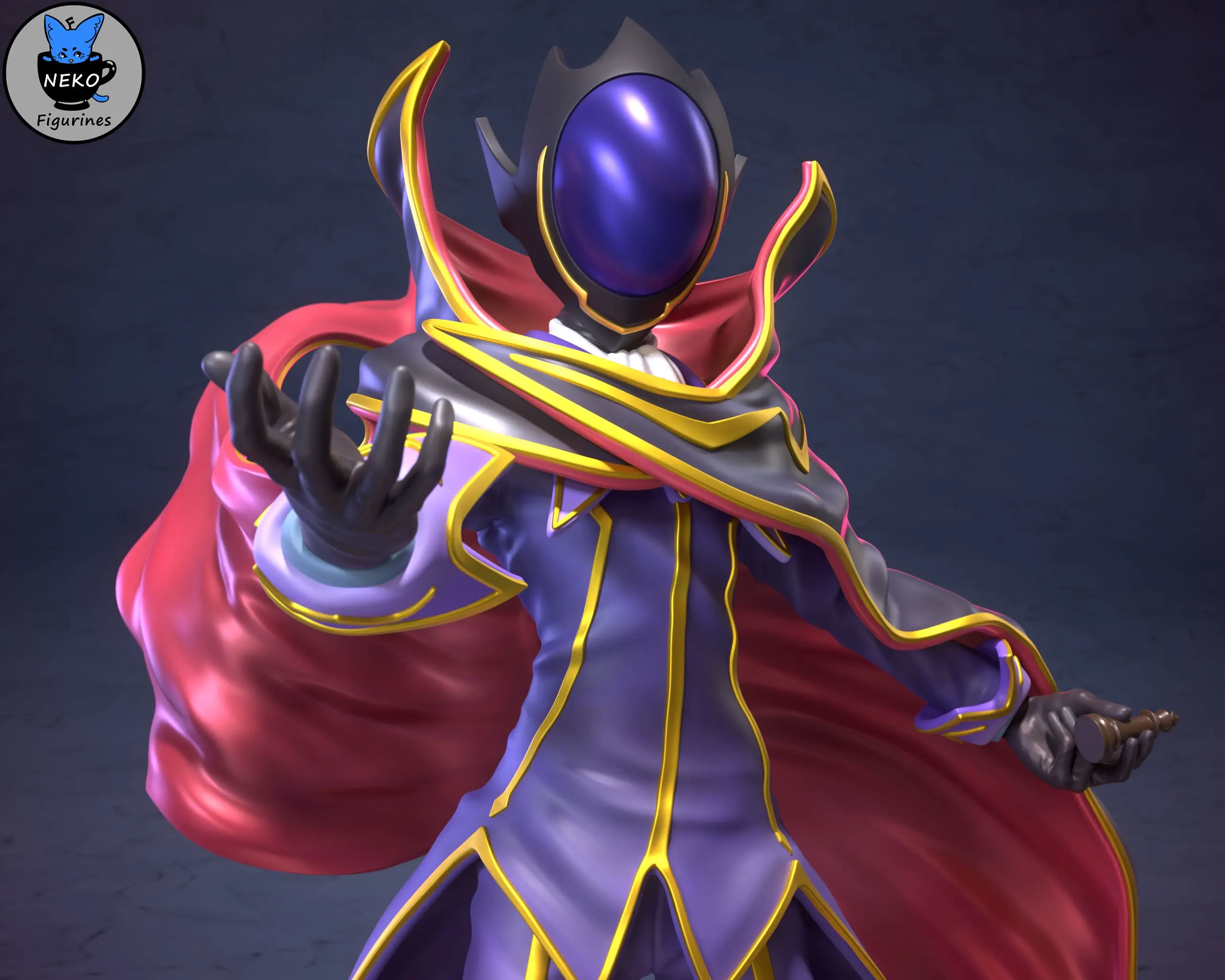 Lelouch e C.C - Figurina dell'anime CODE GEASS per la stampa 3D
