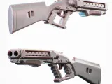 Cyberpunk Shotgun Malorian - Shotgun Fan Art-2