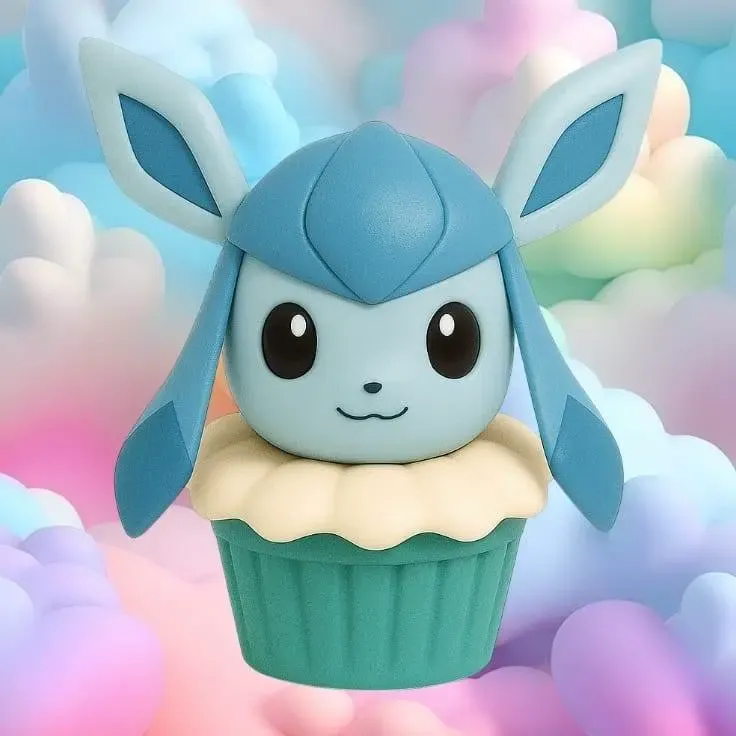 pokemon glaceon cupcake party