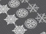 Снежинки / Snowflakes-0