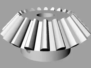 conical pinion
