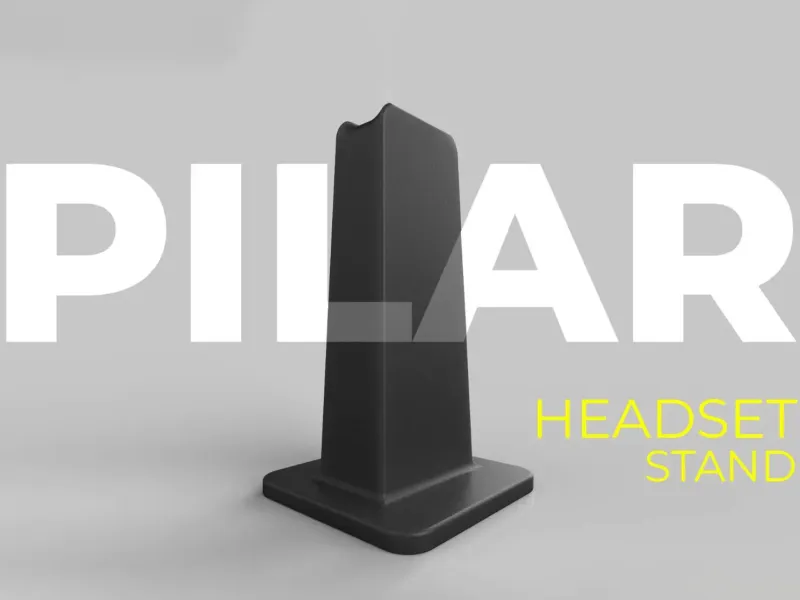 PILAR - Der minimalistische Kopfhörerhalter
