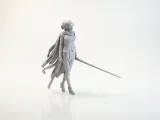Desert Warrior Figurine Fantasy 3D Printable-3