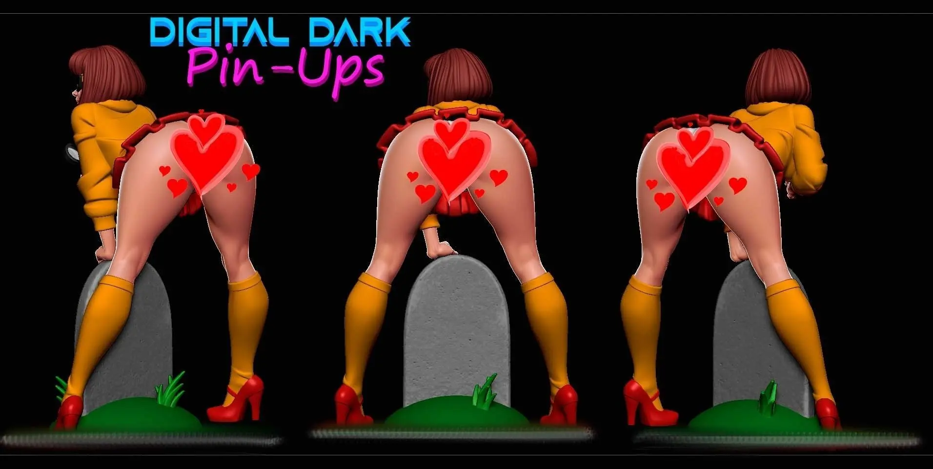 VELMA SCOOBY-DOO WITH TWO NSFW VERSIONS