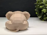Low Poly Sleeping Elephant-5