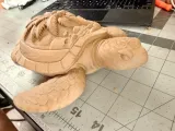 Tiki Turtle w/ Island Palm Shell -2