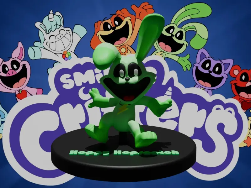 HOPPY HOPSCOTCH MODEL 3D