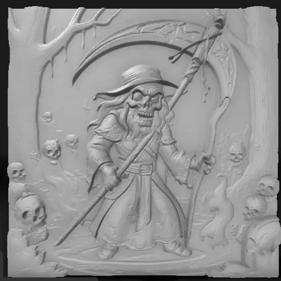 with a scythe 4