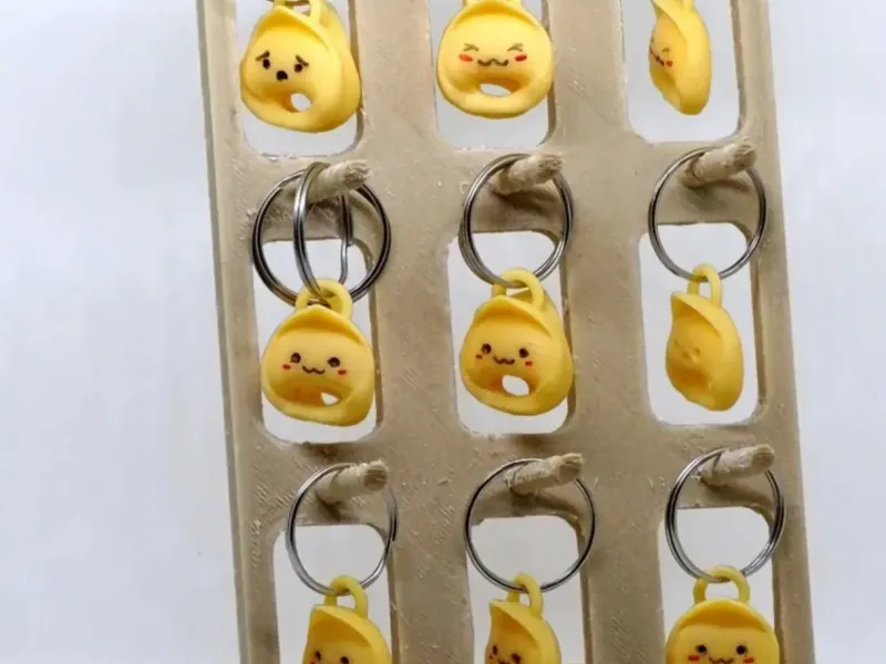 soporte exhibidor de llaveros
