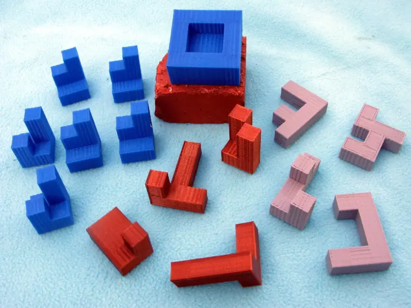 Simple Puzzles from a Tiling