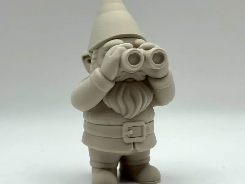 Peeking Garden Gnome