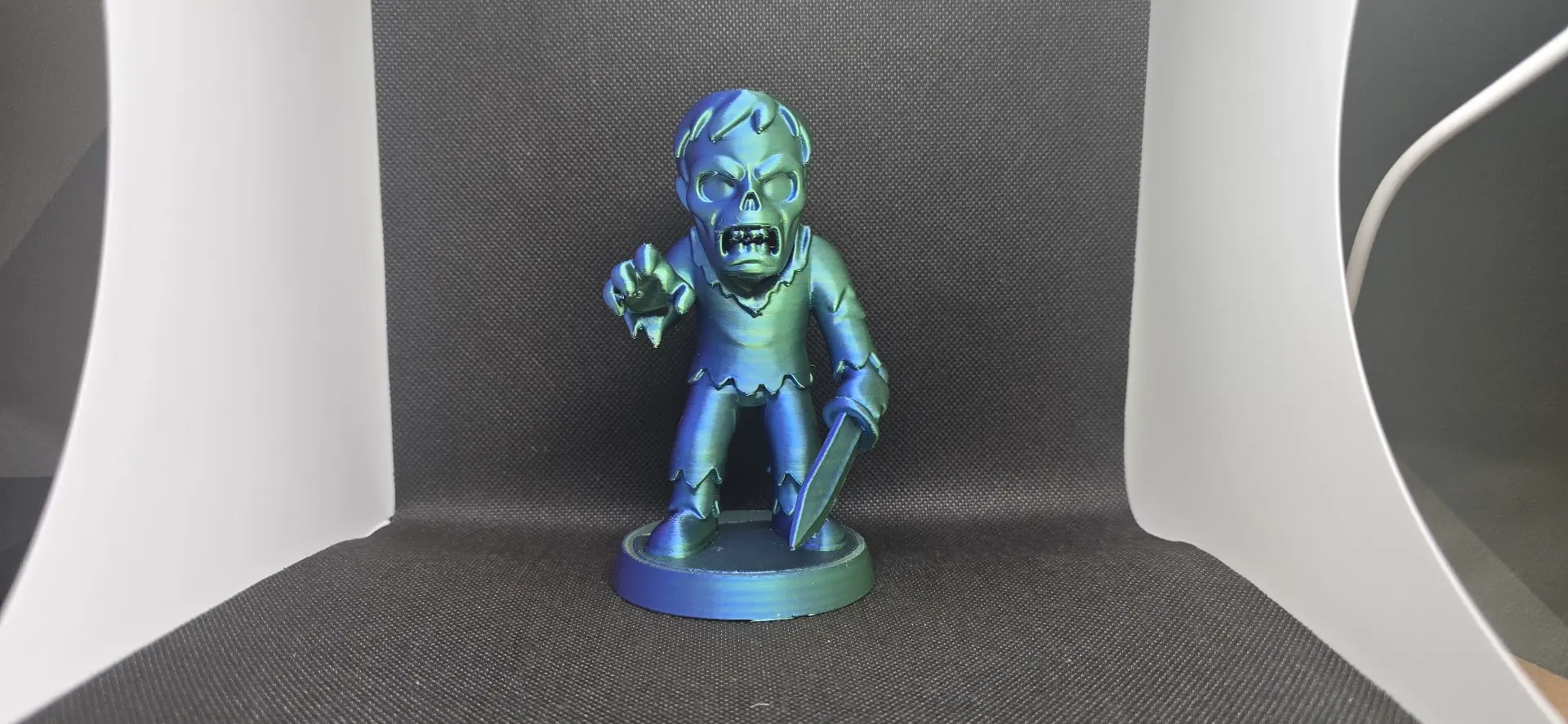 Halloween Zombie with Knife