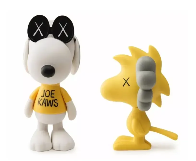 Kaws Snoopy x Woodstock Art Toy Fan Art