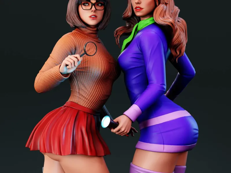 Daphine and velma multipart sexy sfw