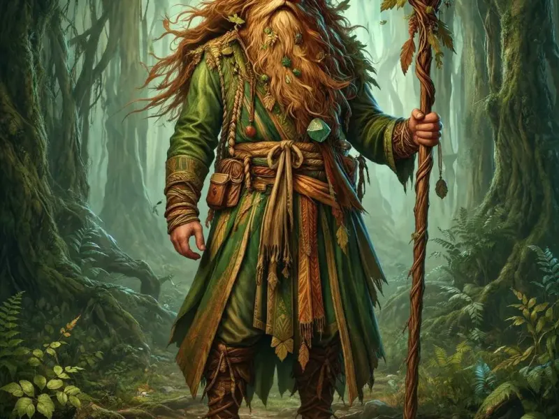 Druida Humano - RPG