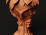 Spooky Tree House Planter | Gothic Tree Pot | Halloween-2