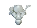 Pokemon Chimchar #390 - Ready for 3D Printing!-4