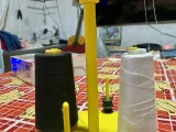 Sewing Thread Spool Holder with Pins and 10 Spools-1